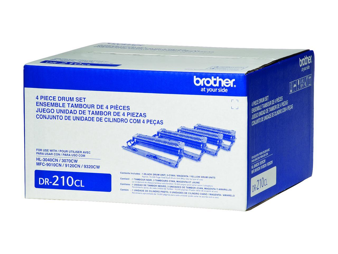 Brother DR210CL - 4 Packs - Drum Unit