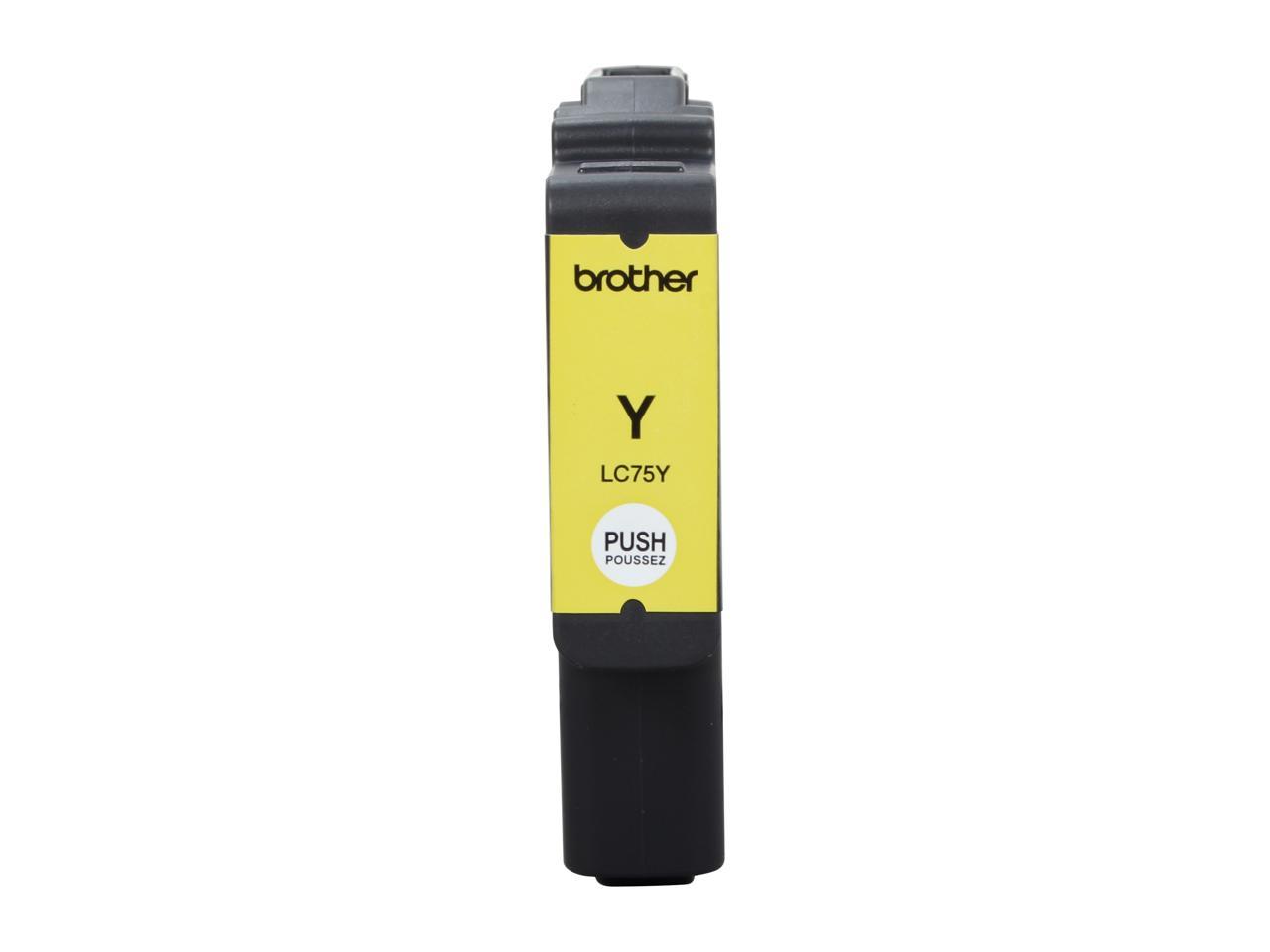 Brother LC75Y High Yield Innobella Ink Cartridge - Yellow