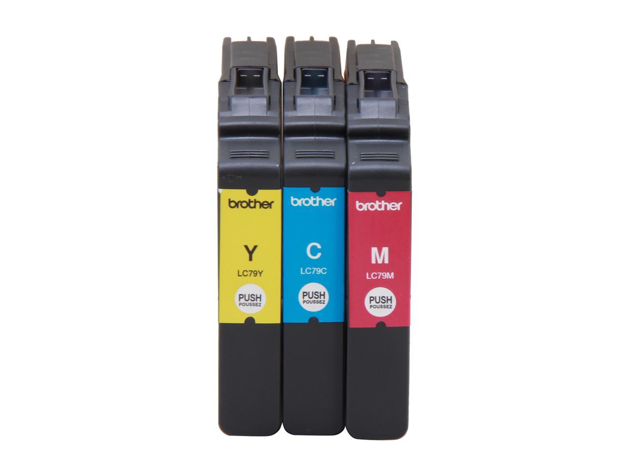Brother LC793PKS Super High Yield Innobella Ink Cartridge - Combo Pack - Cyan/Magenta/Yellow