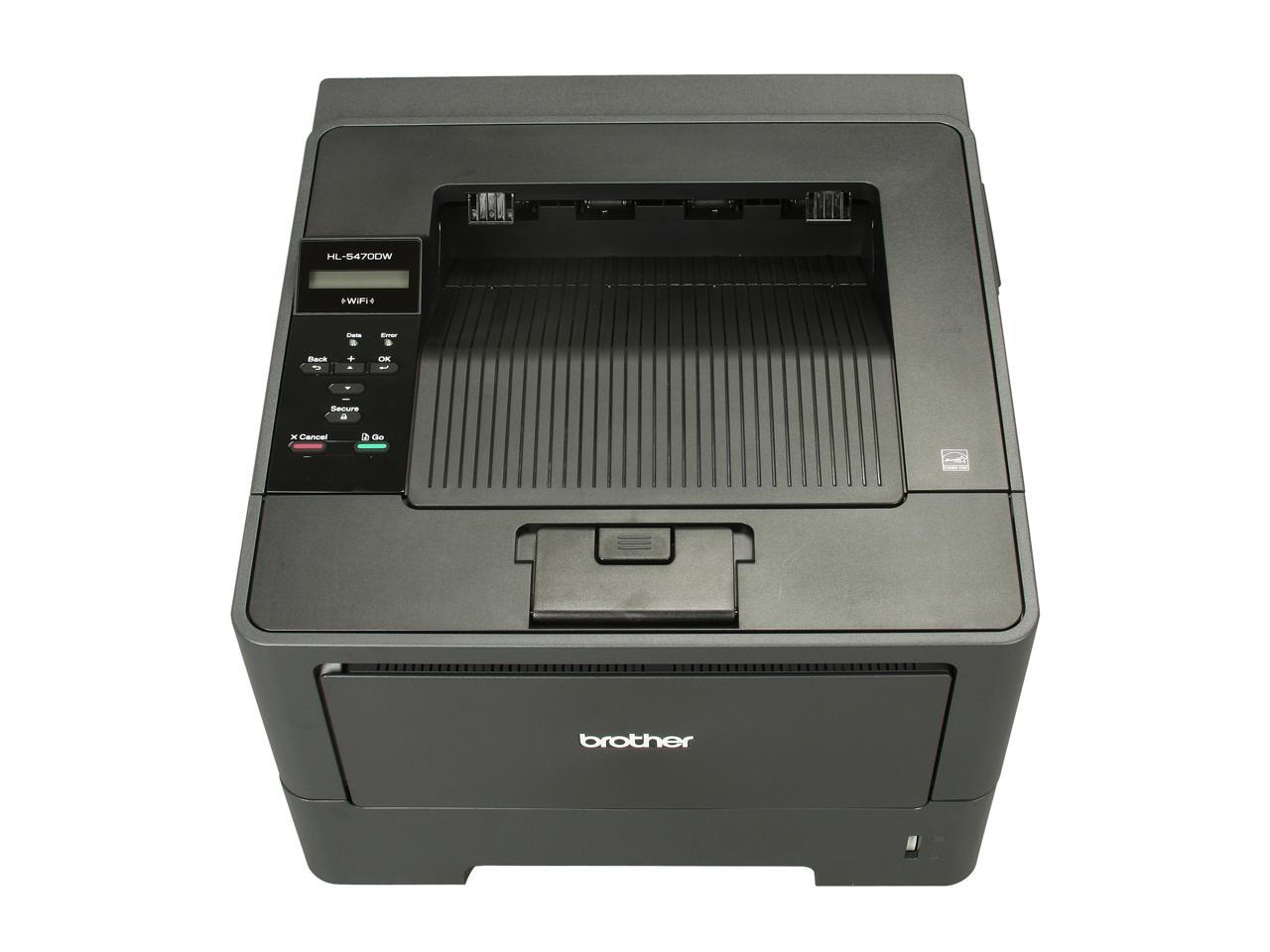 Brother HL-5470DW High Speed Single Function Laser Printer with Wireless Networking and Duplex Printing