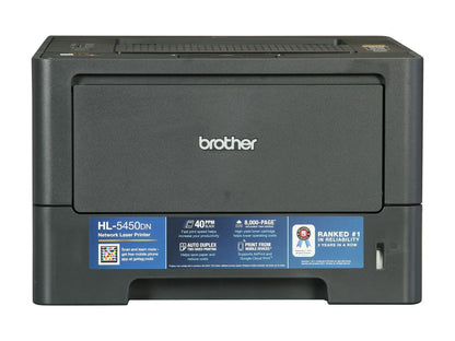 Brother HL-5450DN High Speed Single Function Laser Printer with Networking and Duplex Printing
