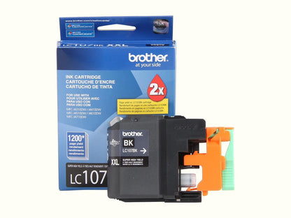 Brother LC107BK Super High Yield Innobella Ink Cartridge - Black