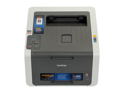 Brother HL-3140CW Single Function Digital Color Laser Printer with Wireless Networking