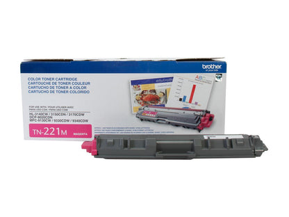 Brother TN221M Toner Cartridge - Magenta