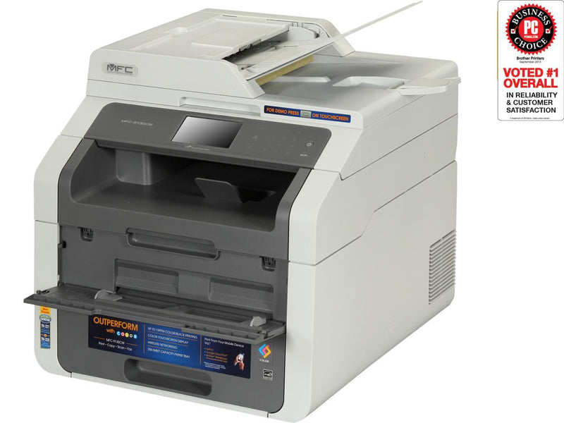 Brother MFC-9130CW Digital Color All-In-One Laser Printer with Wireless Networking