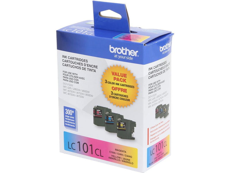 Brother LC1013PKS Innobella Ink Cartridge - Combo Pack - Cyan/Magenta/Yellow