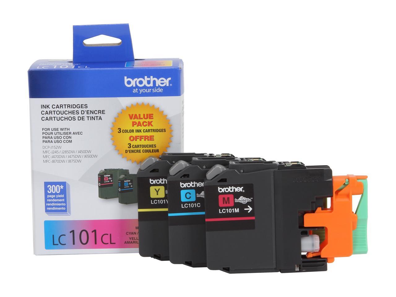 Brother LC1013PKS Innobella Ink Cartridge - Combo Pack - Cyan/Magenta/Yellow