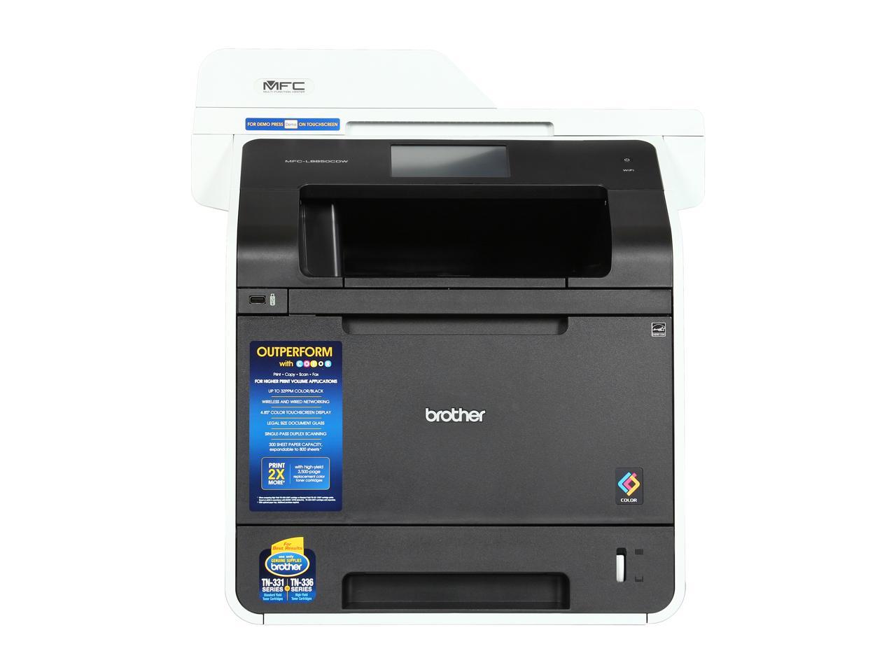 Brother MFC-L8850CDW Duplex 2400 x 600 DPI Wireless/USB Color Laser Printer