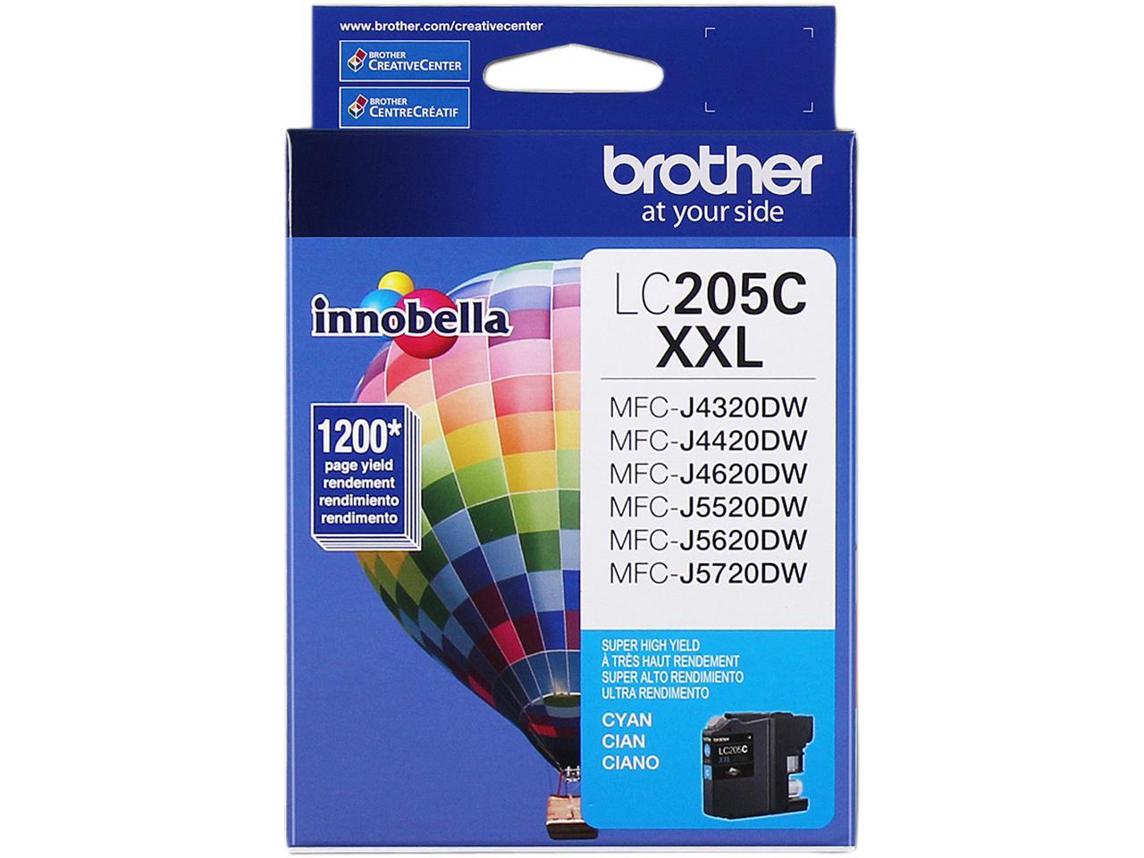 Brother LC205C Super High Yield Innobella Ink Cartridge - Cyan