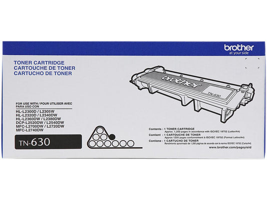 Brother TN630 Toner Cartridge - Black