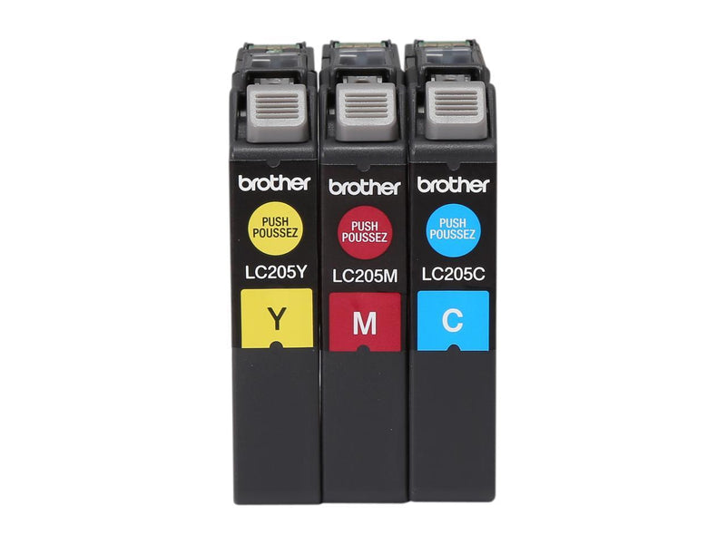 Brother LC2053PKS High Yield Innobella Ink Cartridge - Combo Pack - Cyan/Magenta/Yellow
