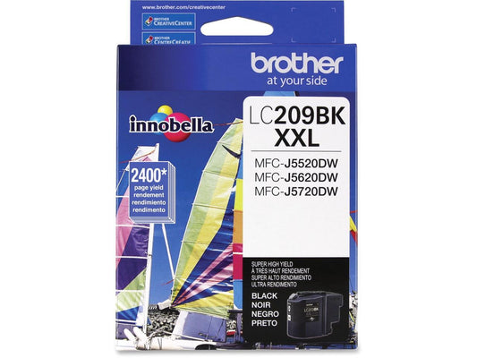 Brother LC209BK Super High Yield Innobella Ink Cartridge - Black