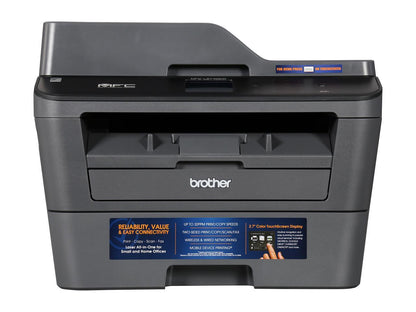 Brother MFC-L2740DW Duplex 2400 x 600 DPI Wireless/USB Mono Laser MFC Printer