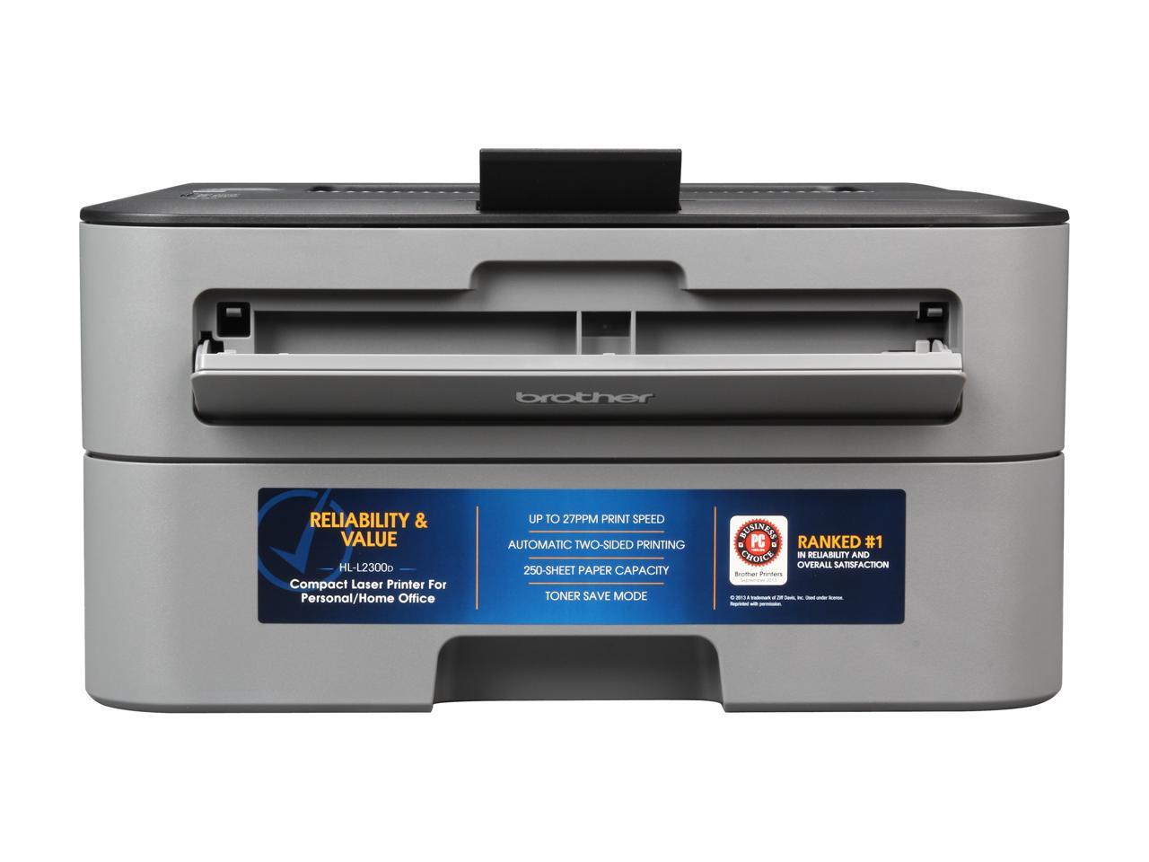 Brother HL-L2300D Monochrome Laser Printer with Duplex Printing