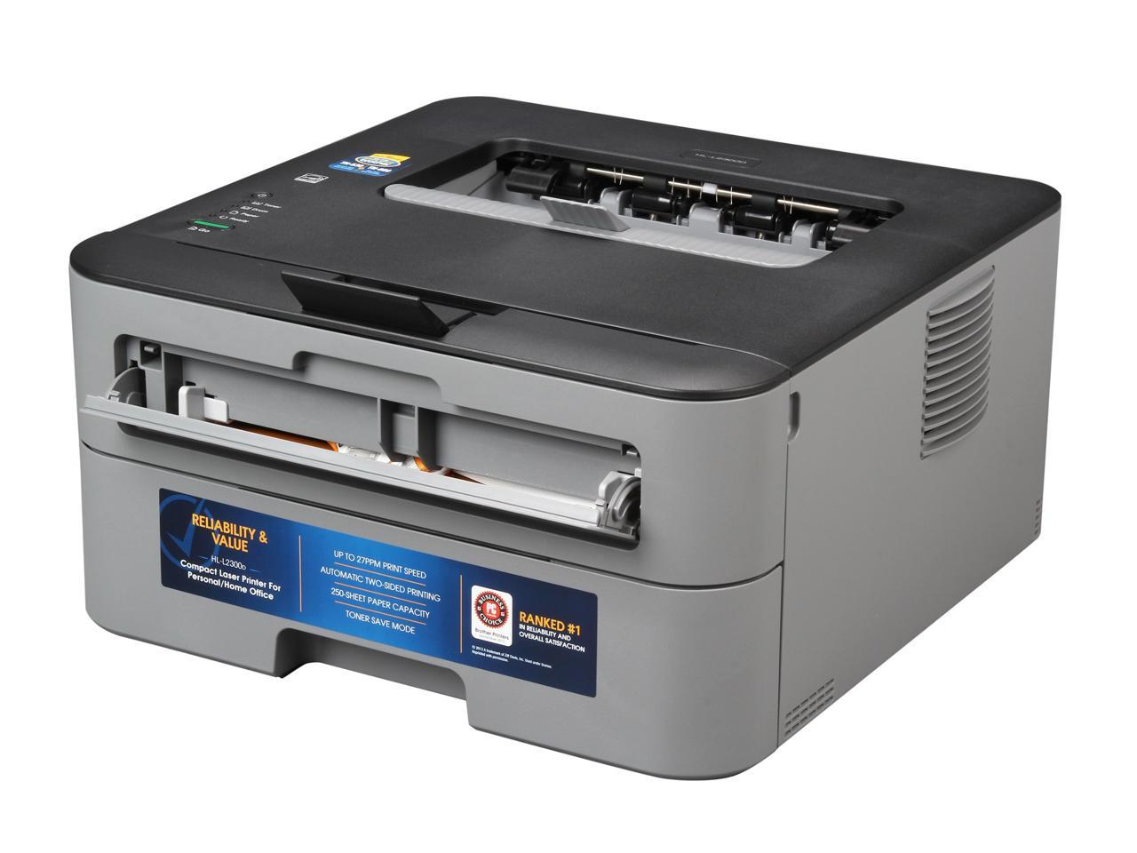 Brother HL-L2300D Monochrome Laser Printer with Duplex Printing