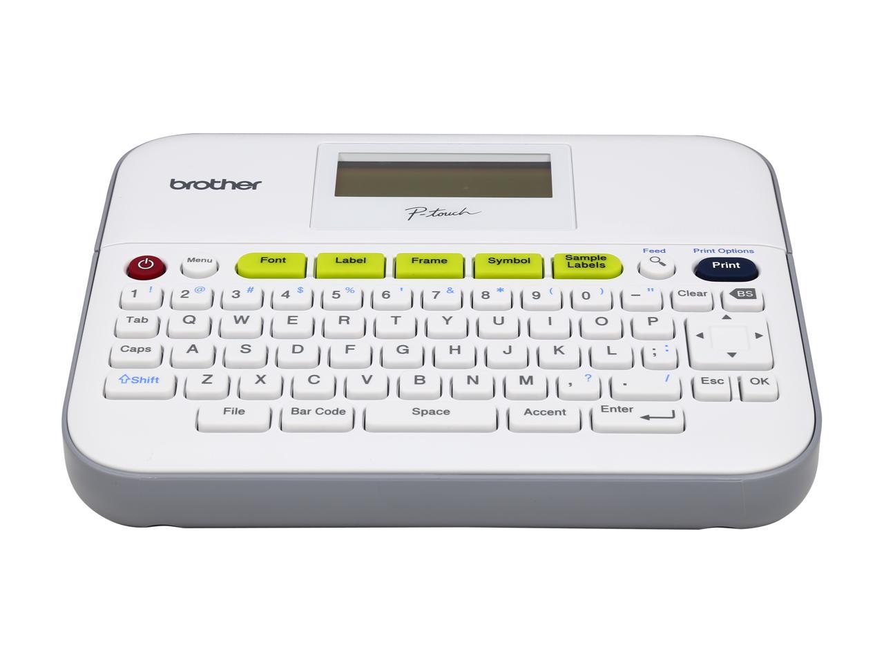 Brother PTD-400VP P-Touch Versatile Compact Desktop Label Maker w/ Carrying Case