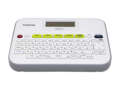 Brother PTD-400VP P-Touch Versatile Compact Desktop Label Maker w/ Carrying Case