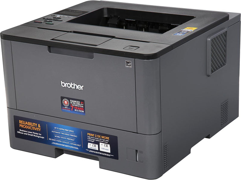 Brother HL-L5100DN Monochrome Laser Printer w/ Duplex Two-Sided Printing and Mobile Printing