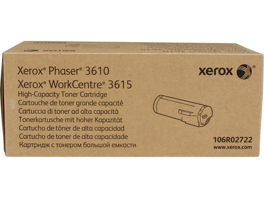 Xerox 106R02722 High Yield Toner Cartridge - Black