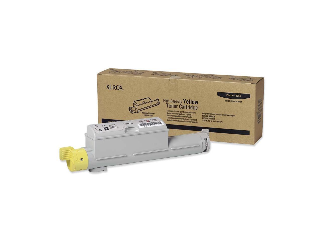 Xerox 106R01220 High Yield Toner Cartridge - Yellow