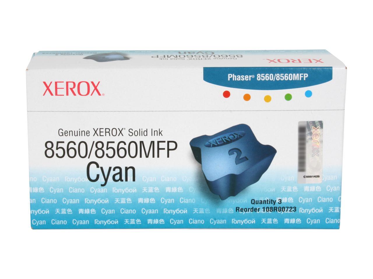 Xerox 108R00723 Solid Ink - 3 Sticks - Cyan