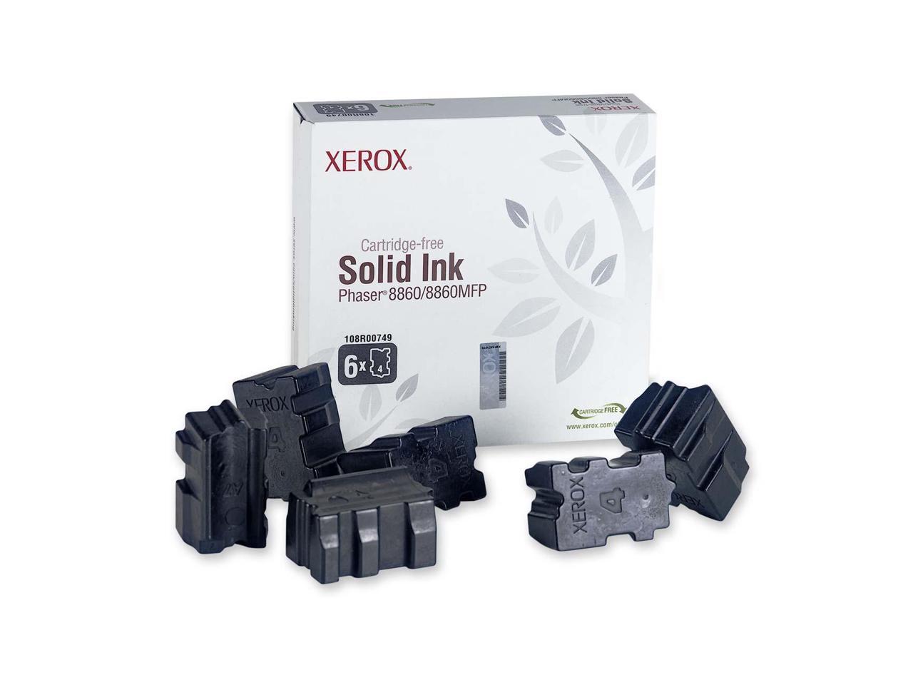 Xerox 108R00749 Solid Ink - 6 Sticks - Black
