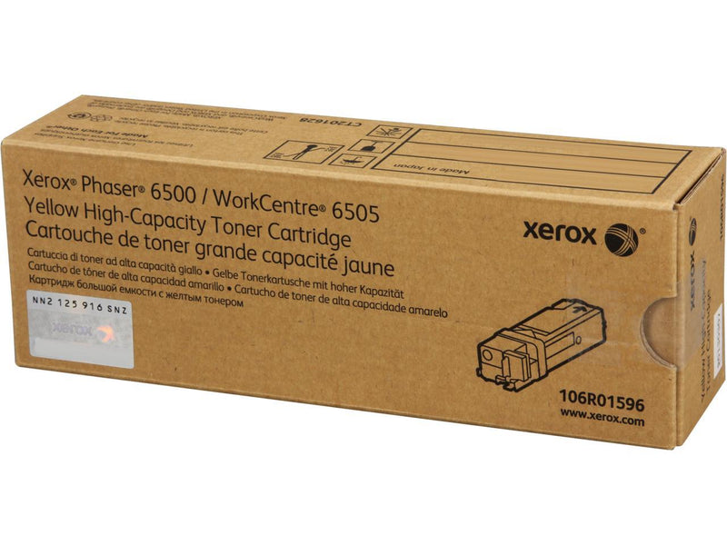 Xerox 106R01596 High Yield Toner Cartridge - Yellow