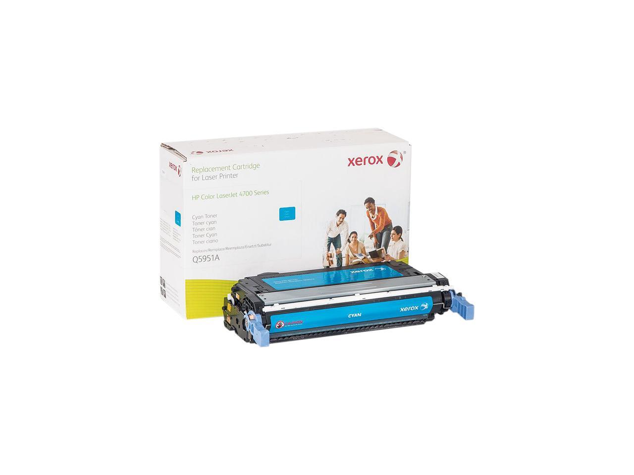 XEROX Compatible Cyan Toner Cartridge Replacement for HP 643A Q5951A