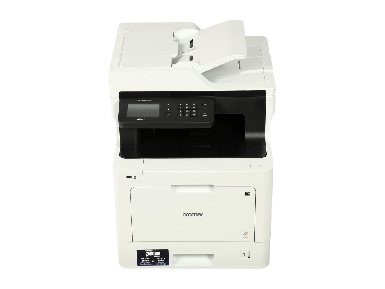 Brother MFC-L8610CDW Wireless Duplex All-in-One Color Laser Printer