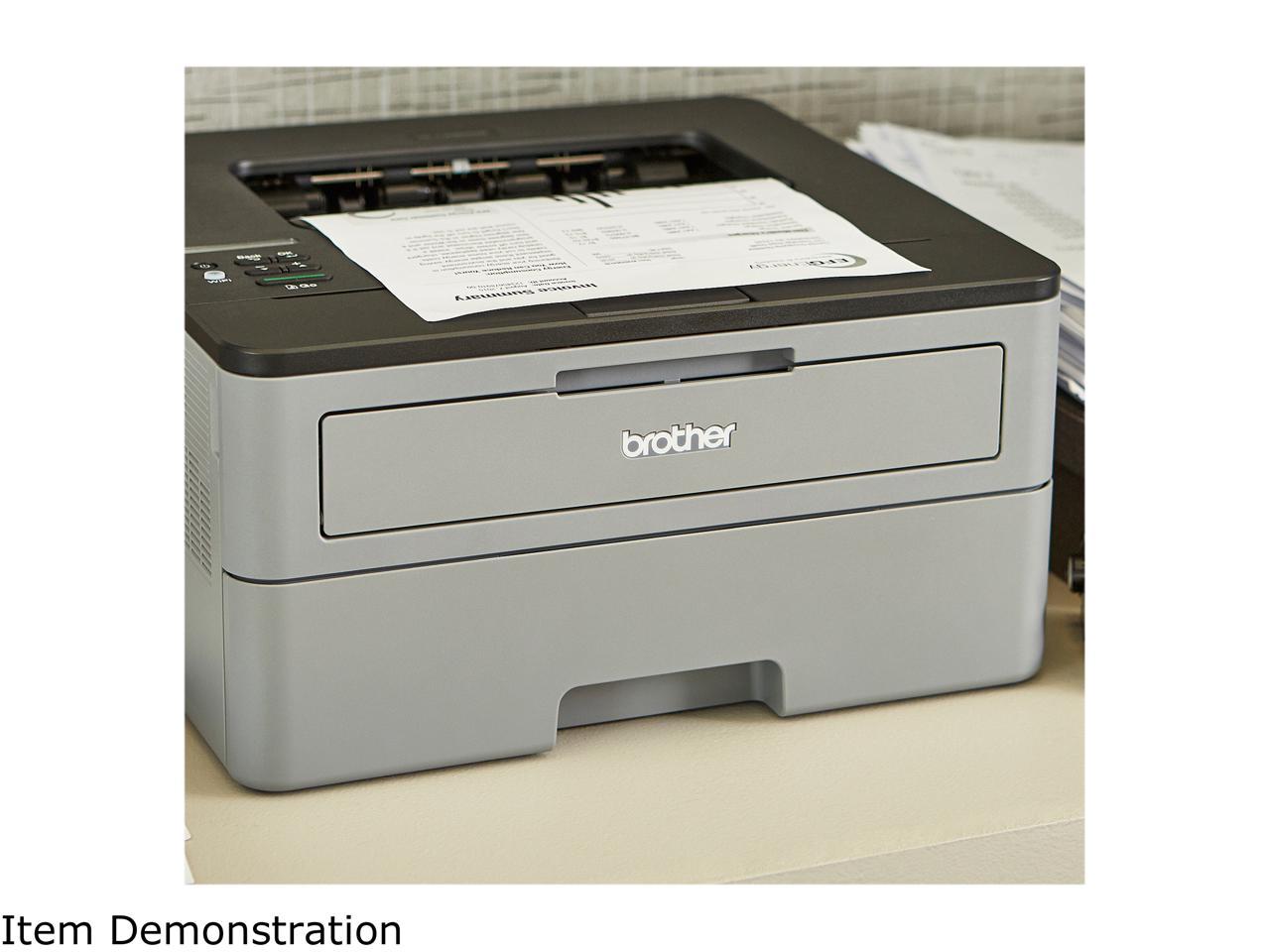 Brother HL-L2350DW Compact Monochrome Laser Printer with Wireless Printing and Duplex Two-Sided Printing