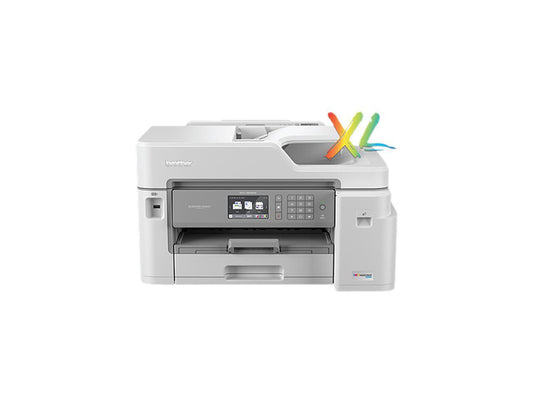 Brother MFC-J5845DWXL INKvestment Tank Wireless Duplex All-In-One Color Inkjet Printer - Up to 2-Years of Ink in-Box