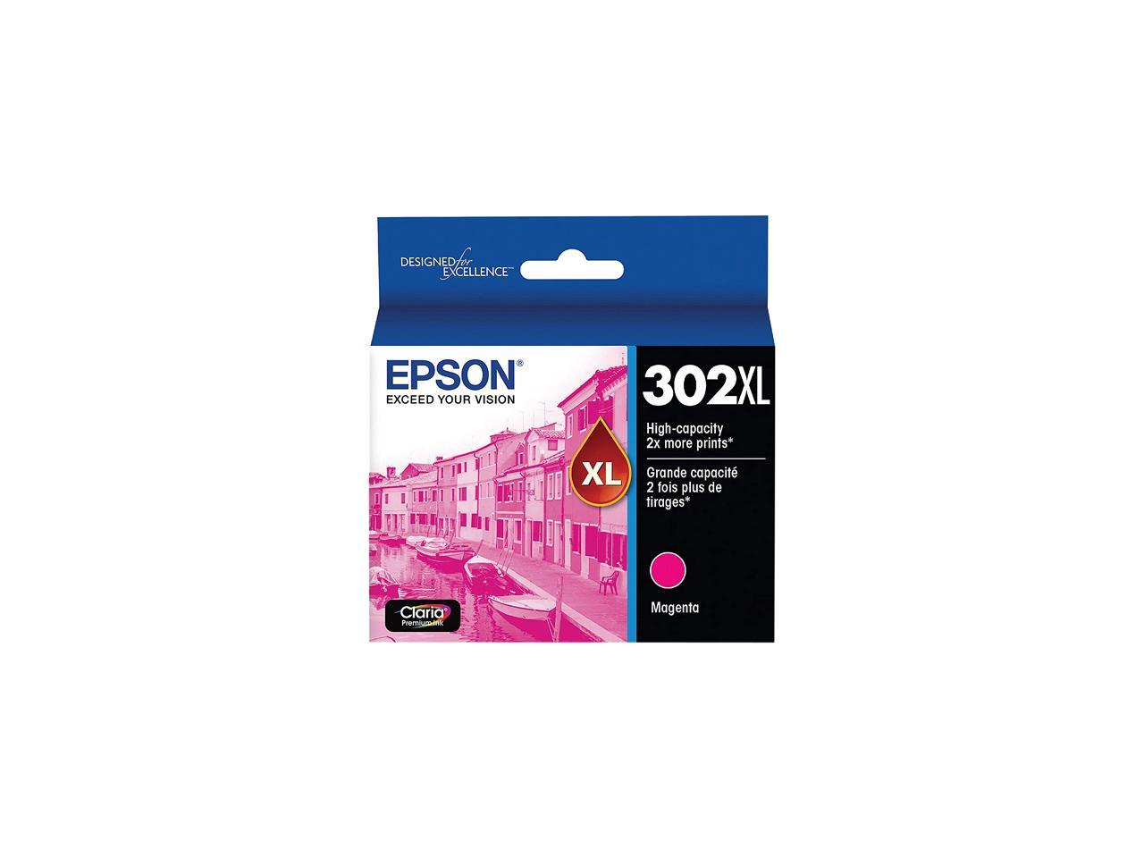 EPSON Claria Premium 302XL T302XL320-S Ink Cartridge, High-capacity Magenta