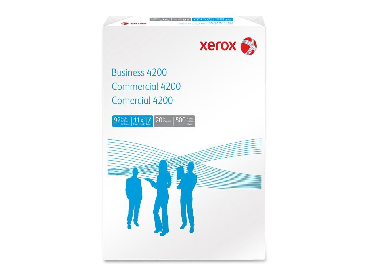 Xerox 3R3761 Business 4200 Copy Paper, 92 Brightness, 20 lb, 11 x 17, White, 500 Sheets/Ream