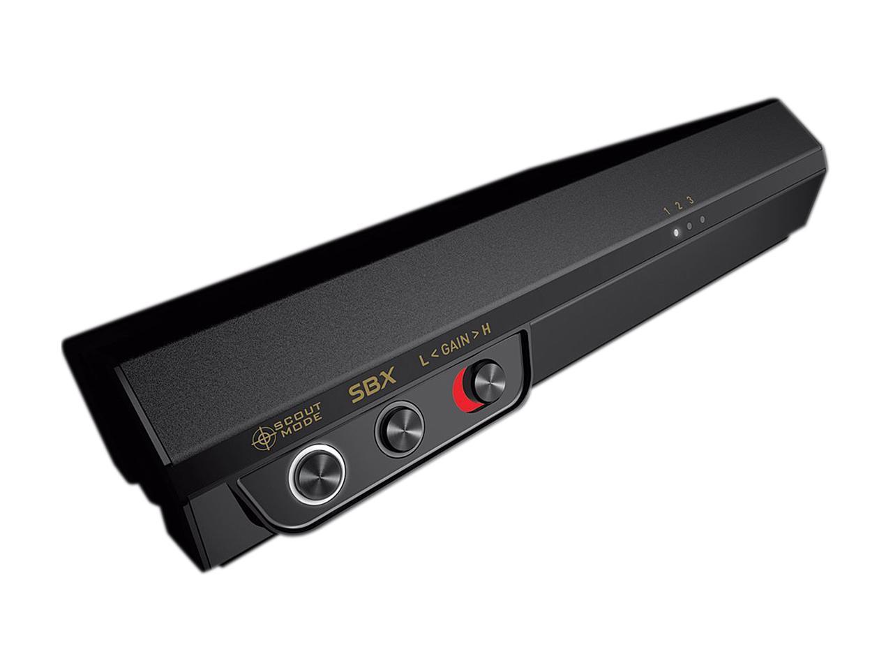 Creative Sound BlasterX G5 7.1 Channels 24-bit 192KHz USB Interface Sound Card