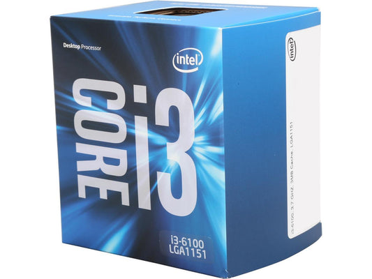 OEM Intel Core i3 i3-6100 Dual-core 3.70 GHz Processor LGA- 1151