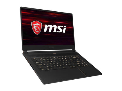 MSI GS65 Stealth-838 - 15.6" 240 Hz - Intel Core i7-9750H - GeForce RTX 2080 Max-Q - 32 GB DDR4 - 512 GB SSD - Windows 10 Pro - Gaming Laptop