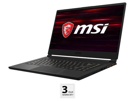 MSI GS65 Stealth-838 - 15.6" 240 Hz - Intel Core i7-9750H - GeForce RTX 2080 Max-Q - 32 GB DDR4 - 512 GB SSD - Windows 10 Pro - Gaming Laptop