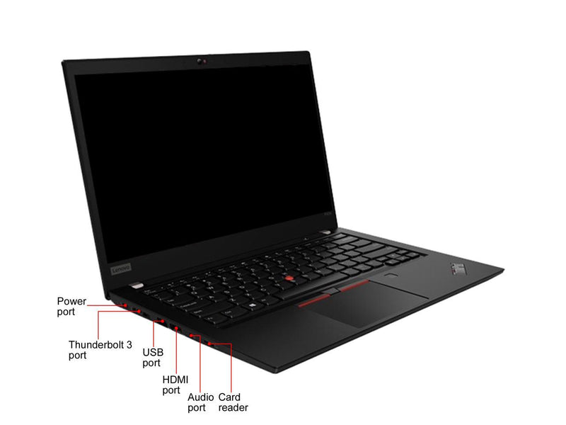 Lenovo ThinkPad P43s 14" WQHD Laptop i7-8565U 16 GB 512 GB SSD W10P Quadro P520