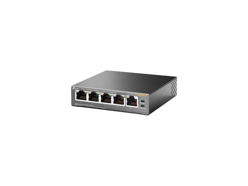 Tp-Link 5-Port 10/100Mbps Desktop Switch With 4-Port Poe
