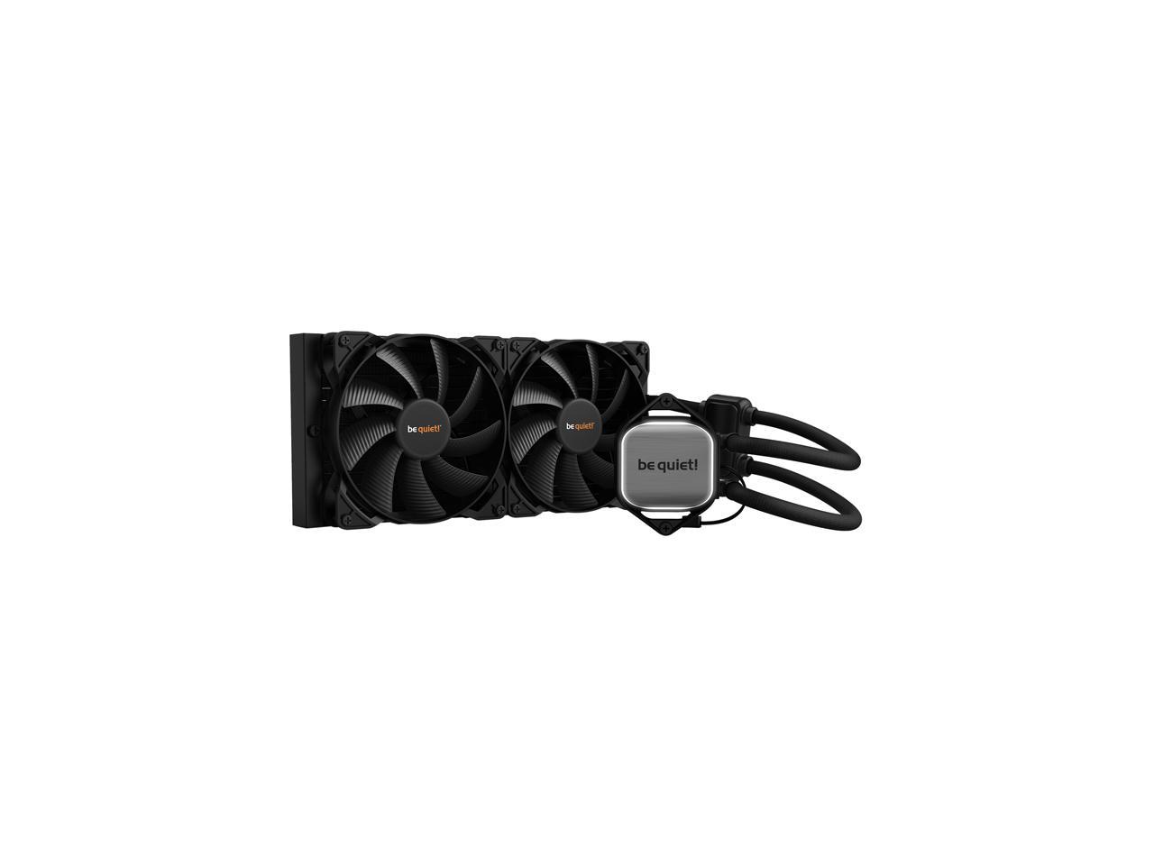 be quiet! PURE LOOP 280mm All-In-One Water Cooling System, CPU Cooler, Pure Wings 2 x 140mm PWM Fans