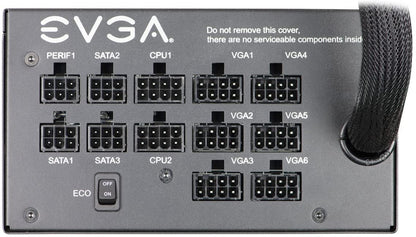 EVGA 1000GQ 210-GQ-1000-V1 GQ 80 Plus Gold, 1000W ECO Mode Semi Modular Power Supply