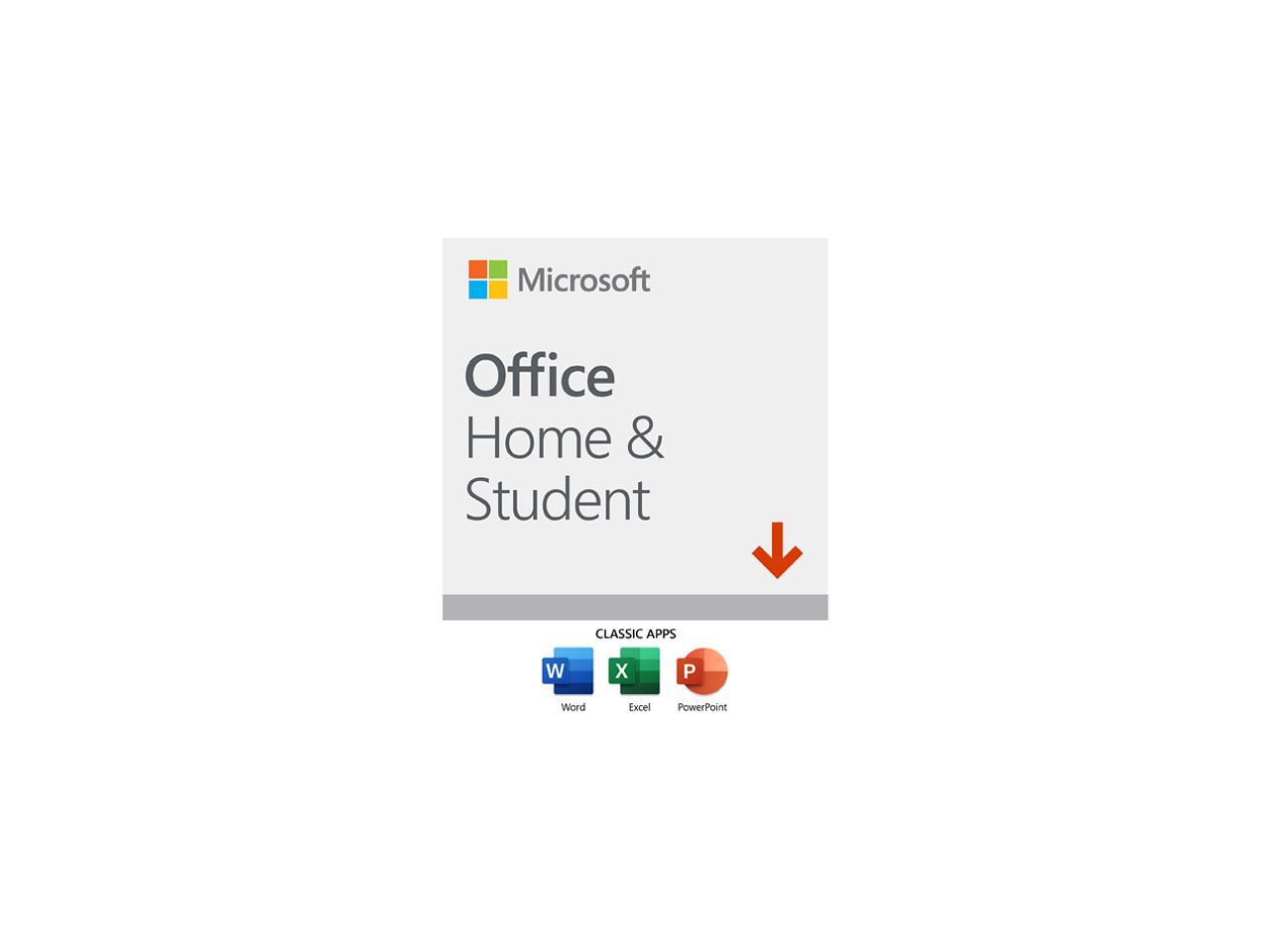 Microsoft Office Home and Student 2019 - 1 Device, Windows 10 PC/Mac Download