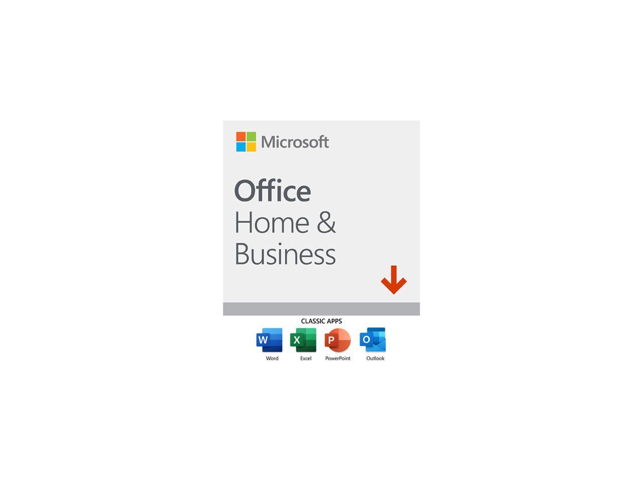 Microsoft Office Home and Business 2019 - 1 device, Windows 10 PC/Mac Download