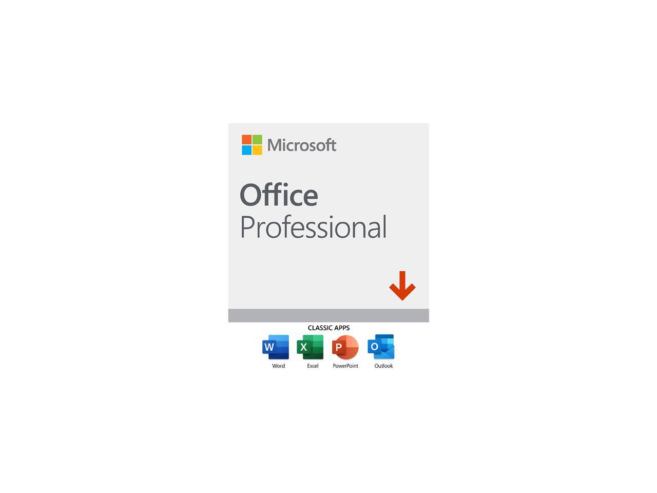 Microsoft Office Professional 2019 - 1 device, Windows 10, Download
