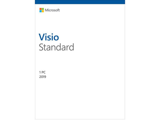 Microsoft Visio Standard 2019 / Windows 10 - Download - 1PC