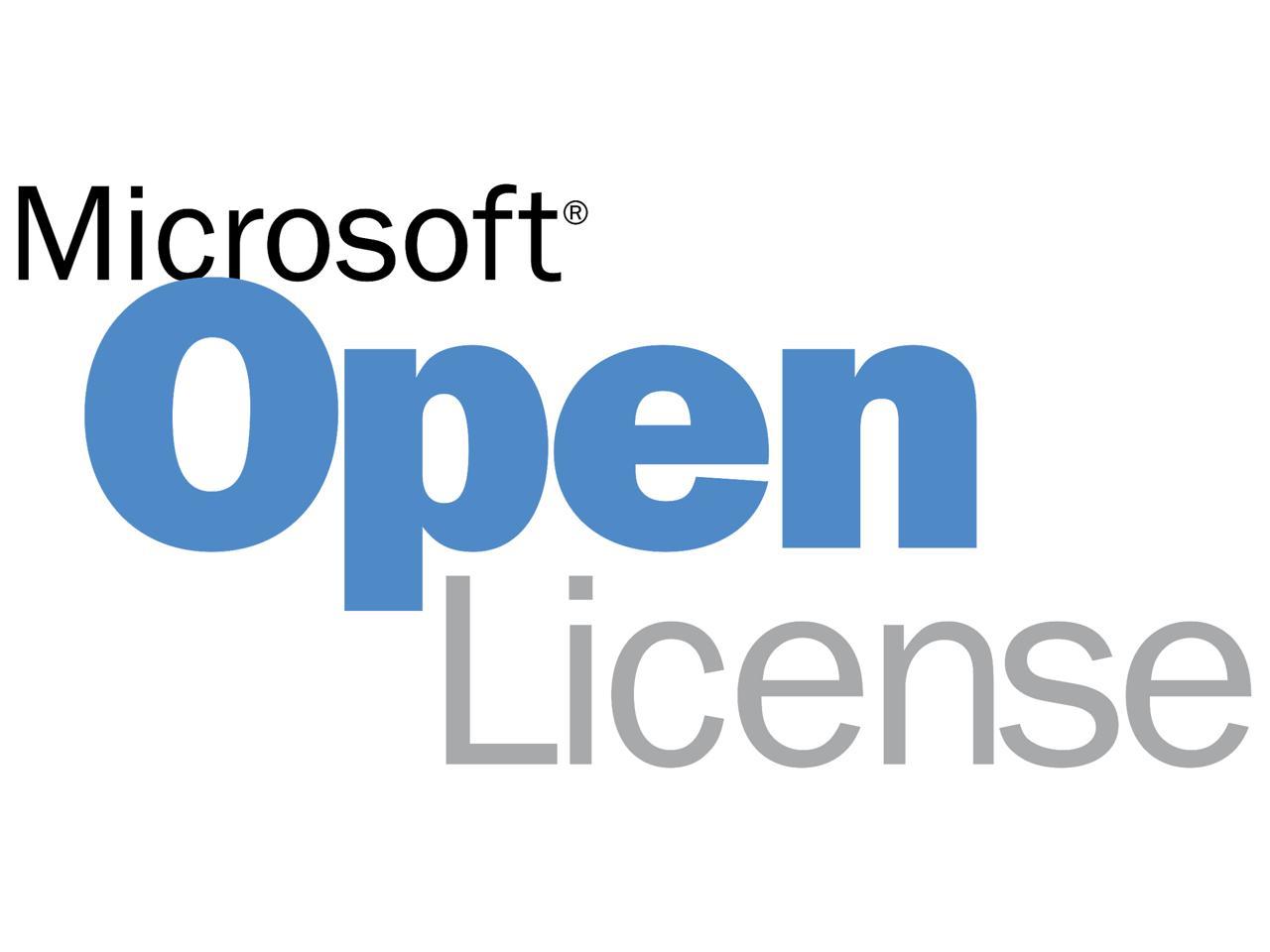 Microsoft SQL Server - License & software assurance - 1 user CAL - Open License - Win - Single Language