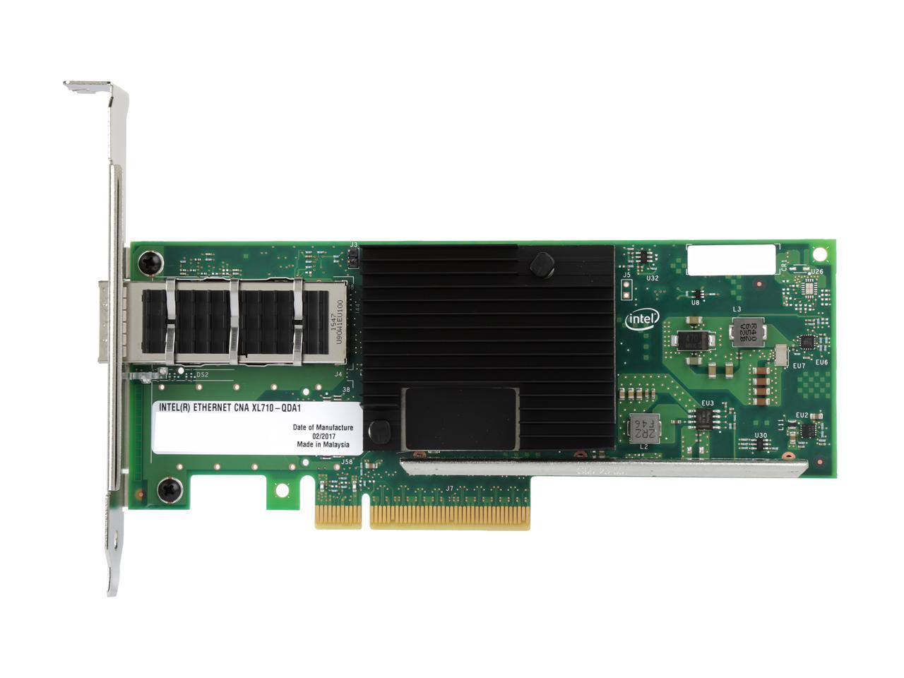 Intel XL710QDA1 Ethernet Converged Network Adapters XL710 10/40 GbE PCI Express 3.0 x8