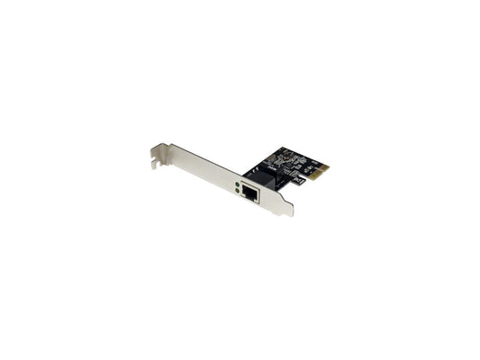 StarTech 1 Port PCI-Express Gigabit Network Server Adapter with Realtek Chip NIC Card - Dual Profile (ST1000SPEX2)