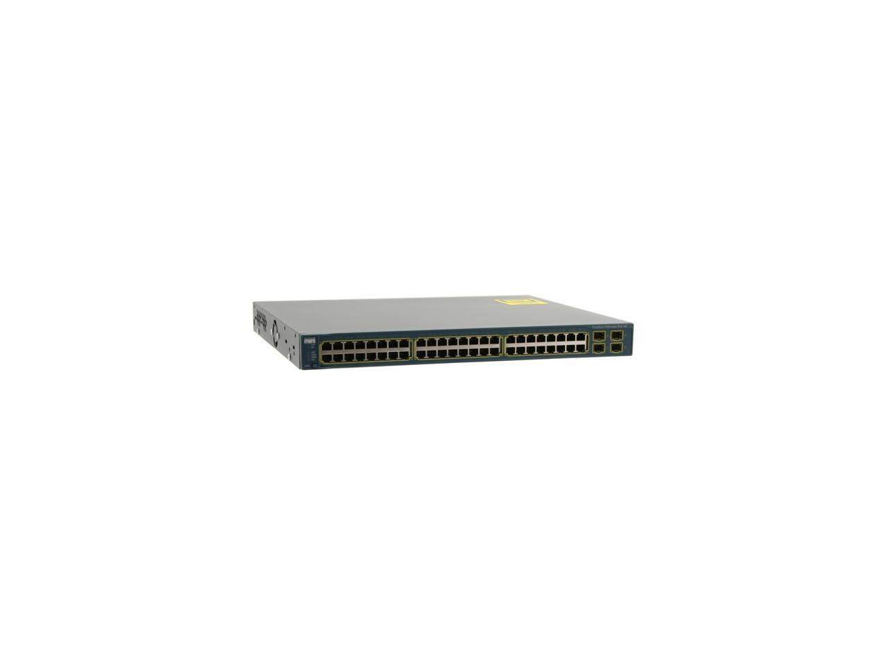 CISCO CATALYST 3560 WS-C3560-48PS-S-RF Switch /w PoE