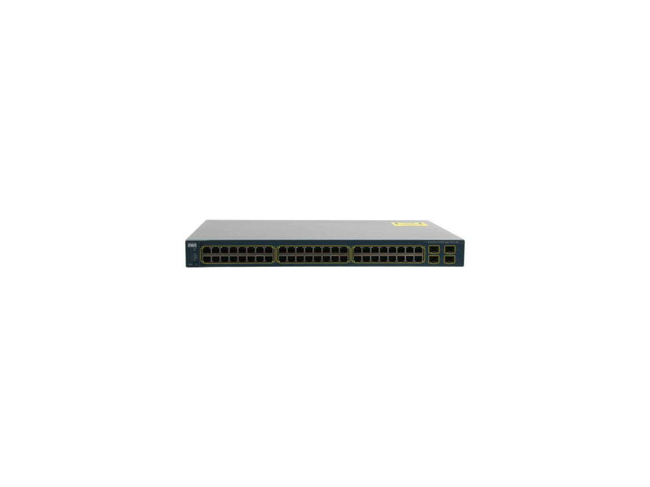 CISCO CATALYST 3560 WS-C3560-48PS-S-RF Switch /w PoE